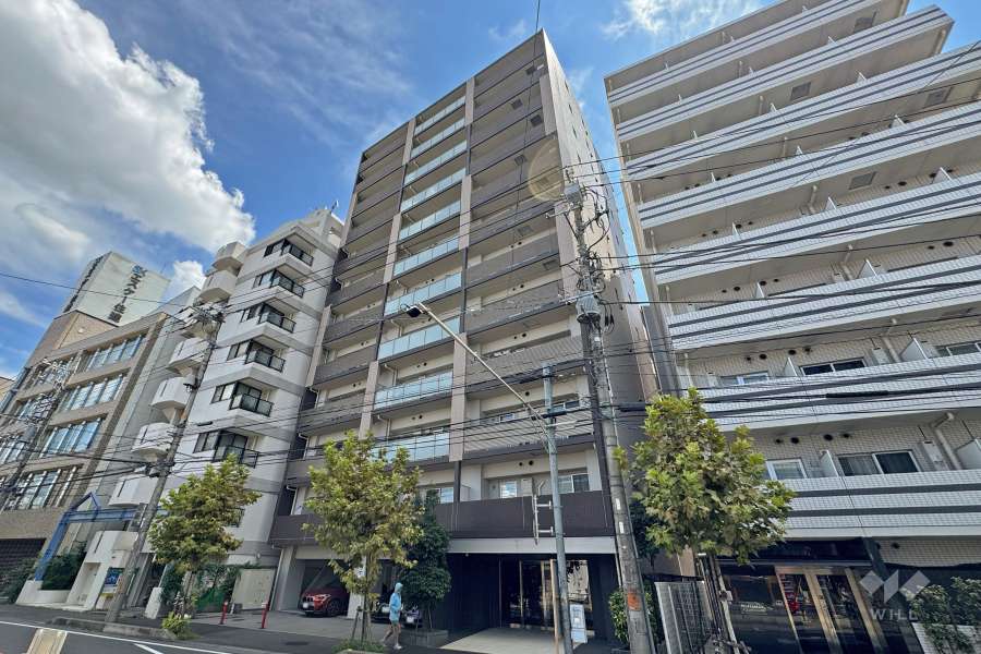 シティインデックス蕨2の外観（北西側から）