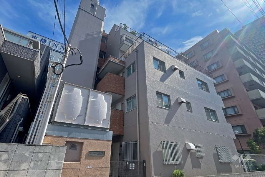 サンコーポ川口の外観（南西側から）