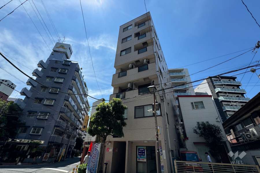 パインエクセレンス西川口の外観（北側から）