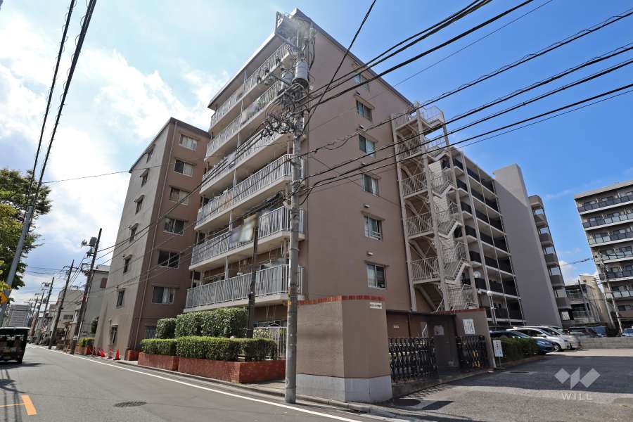 カーサ川口の外観（北東側から）