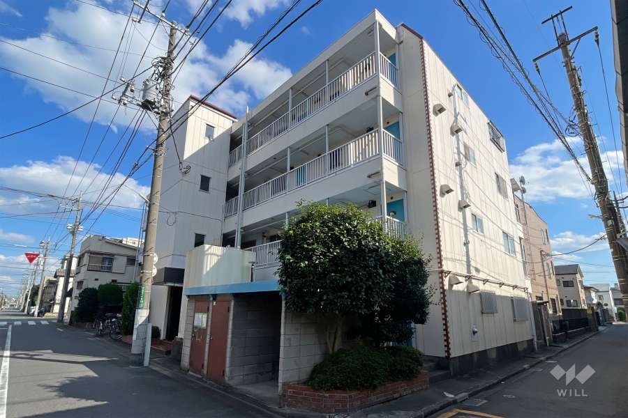 第５つくしマンションの外観（北西側から）