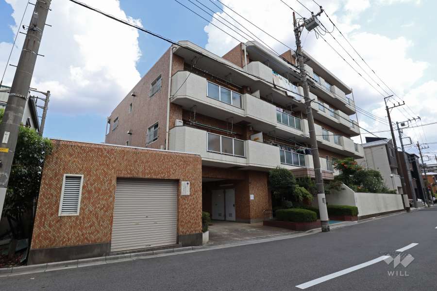 川口飯塚第2ローヤルコーポの外観（北西側から）