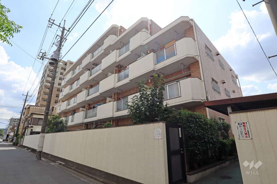 川口飯塚第2ローヤルコーポの外観（北東側から）