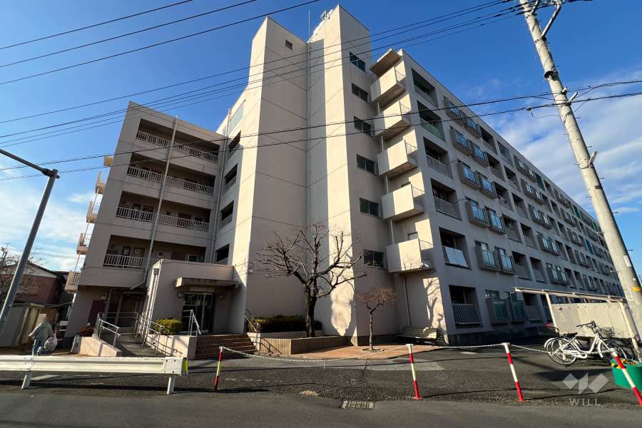 コーポ根岸の外観（南東側から）