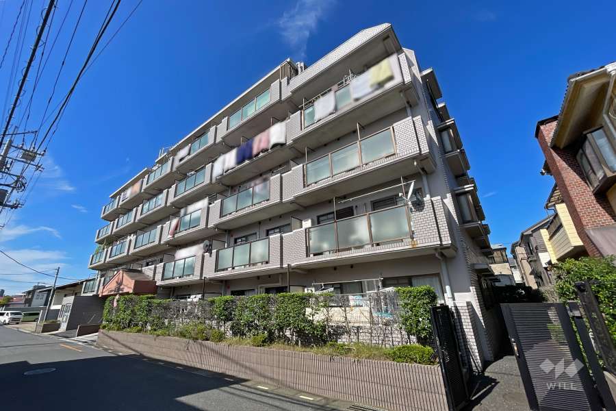 エンゼルハイム東川口第3の外観（南東側から）