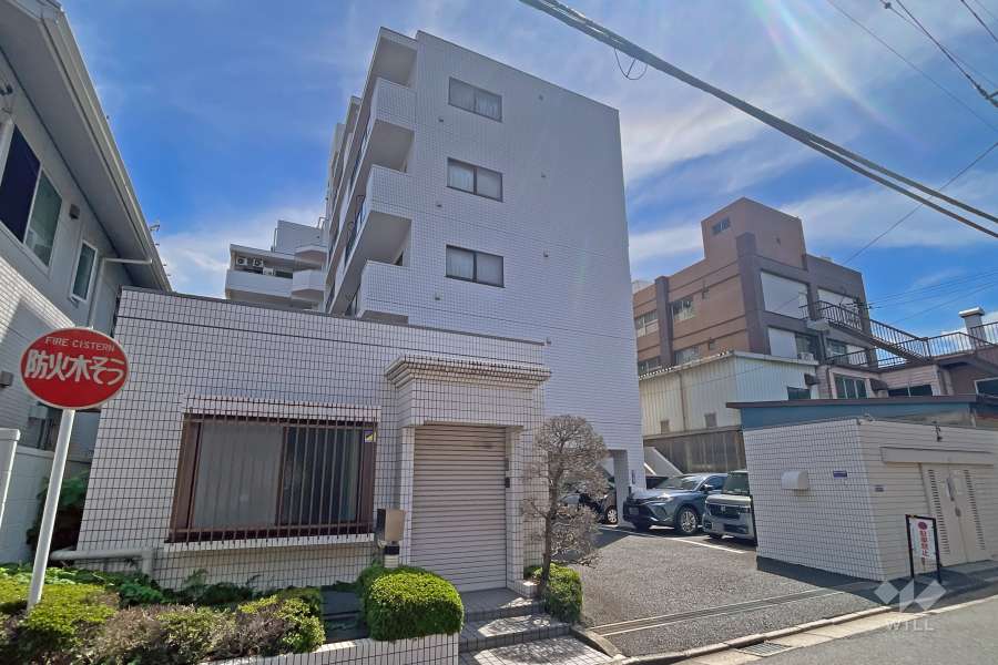 東急ドエルアルス川口並木の外観（北東側から）