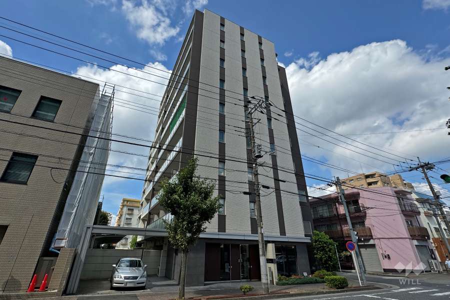 パレステージ川口並木の外観（東側から）