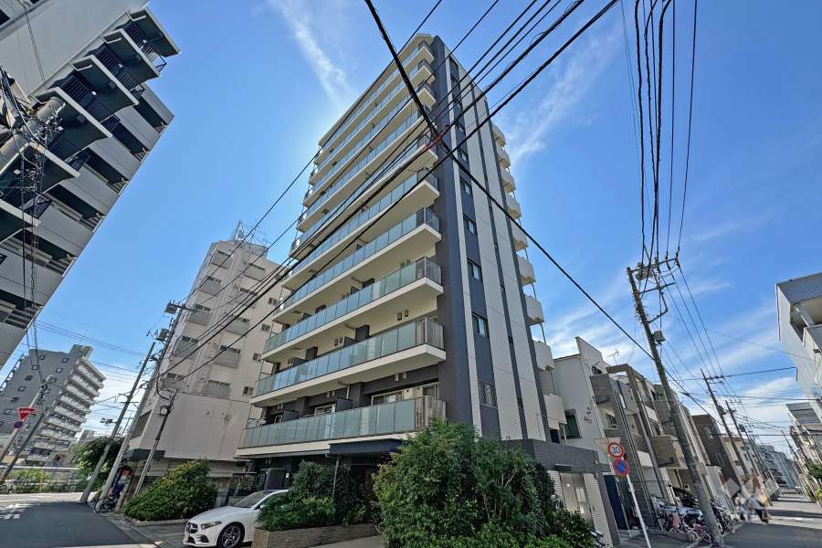 スタジオデン西川口の外観（北西側から）