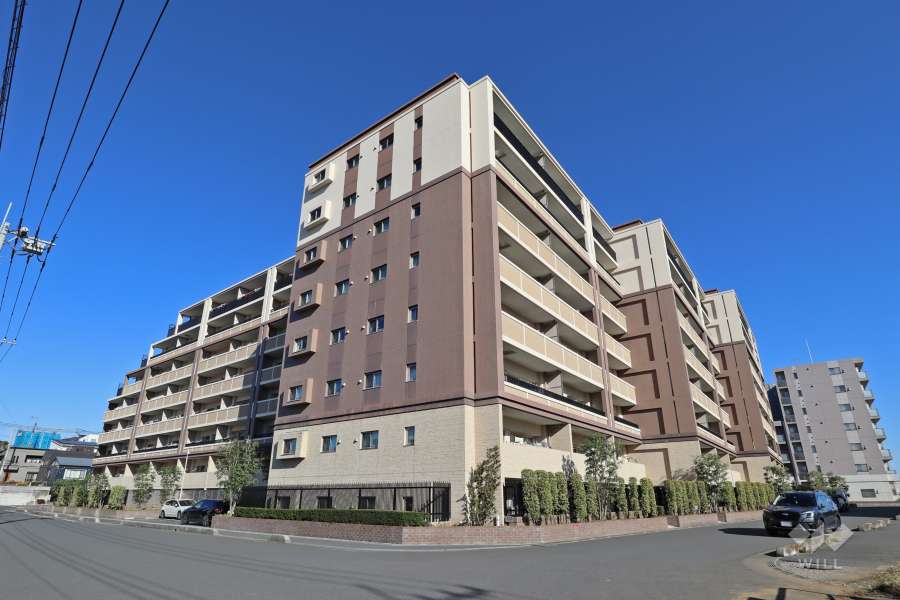 ルピアコート川口戸塚の外観（南西側から）