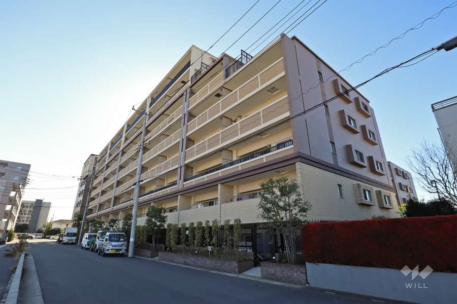 ルピアコート川口戸塚の外観（北東側から）