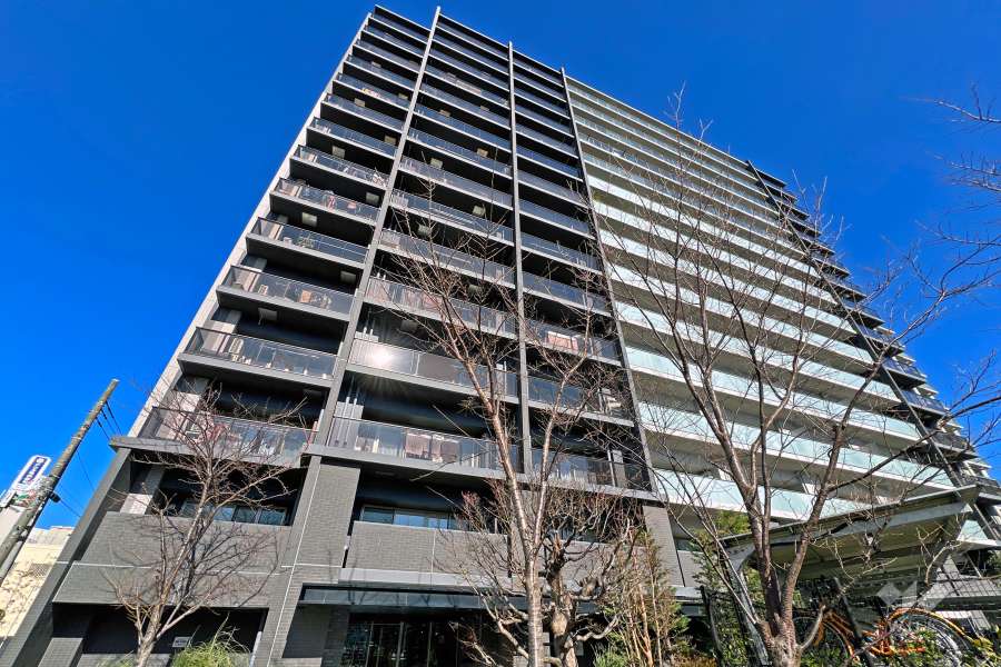 エステムコート川口並木サウスガーデンの外観（南側から）