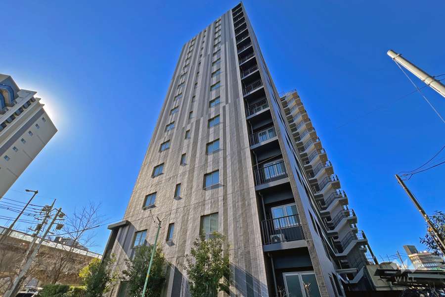 エステムコート川口並木サウスガーデンの外観（北東側から）