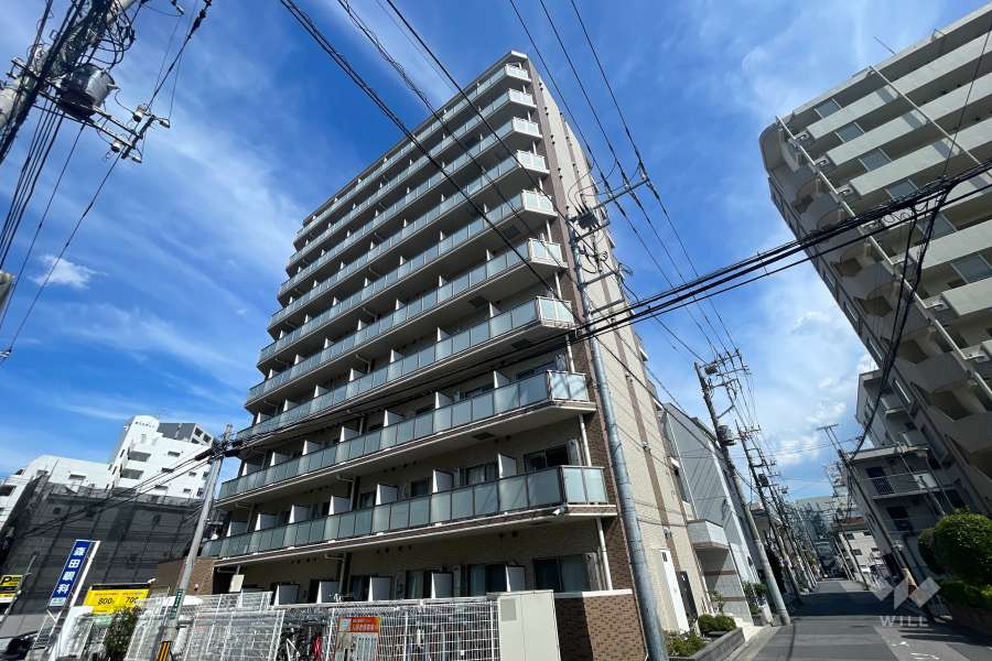 レグジー西川口AZ3の外観（北西側から）