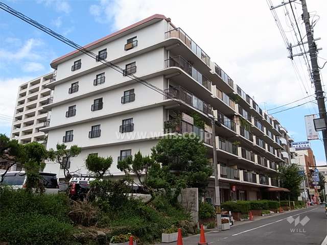 池田ガーデンハイツの外観（南東側から）