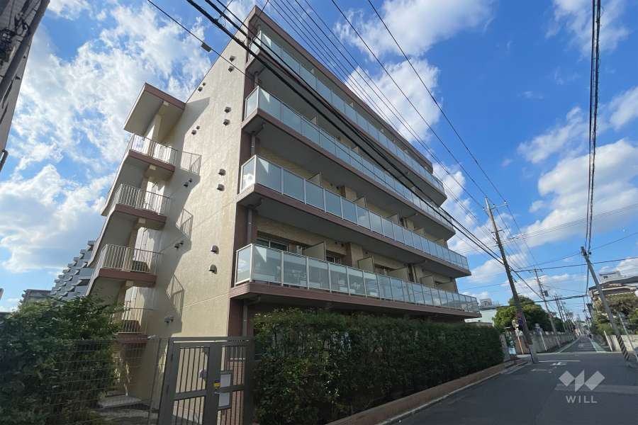 プレールドゥーク西川口２の外観（南東側から）