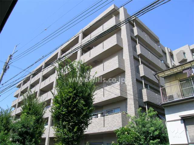 ファミール池田石橋の外観（南東側から）