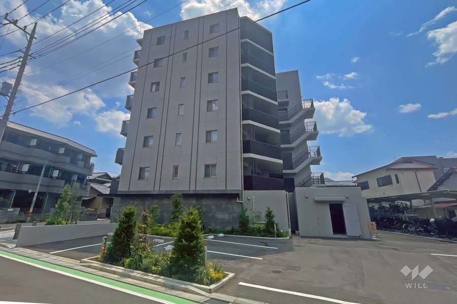ガーラレジデンス川口西青木の外観（北西側から）
