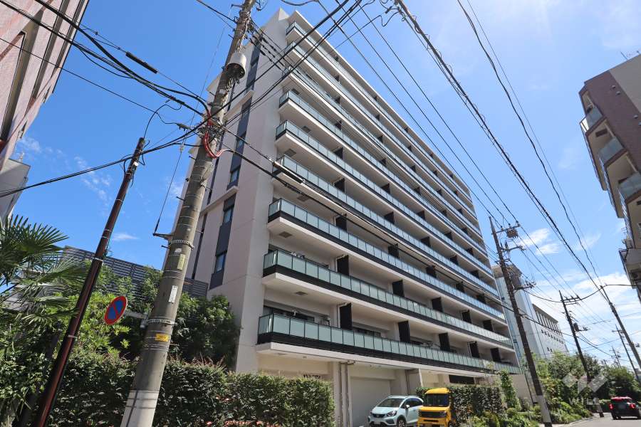 プレミスト川口並木の外観（北西側から）