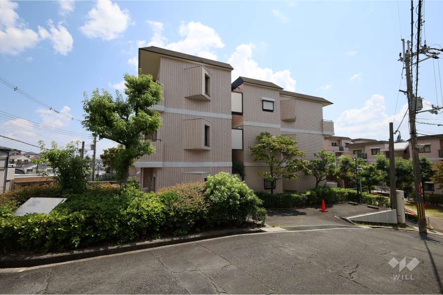 フォルム池田五月丘の外観（北側から）