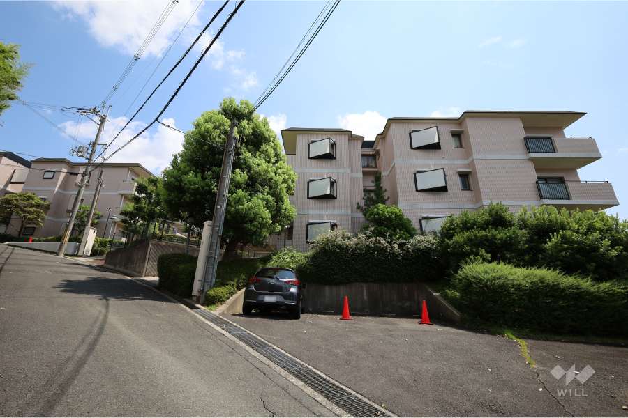 フォルム池田五月丘の外観（北側から）