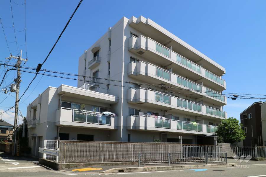 池田井口堂パークホームズの外観（北西側から）