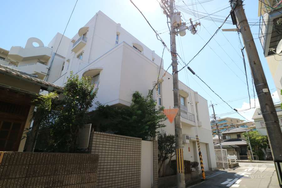 池田井口堂パークホームズの外観（北東側から）