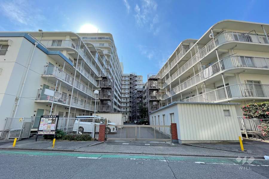 ニュー田端スカイハイツの外観（北側から）