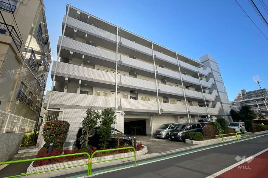 ピアコート町屋コルディアルの外観（北東側から）