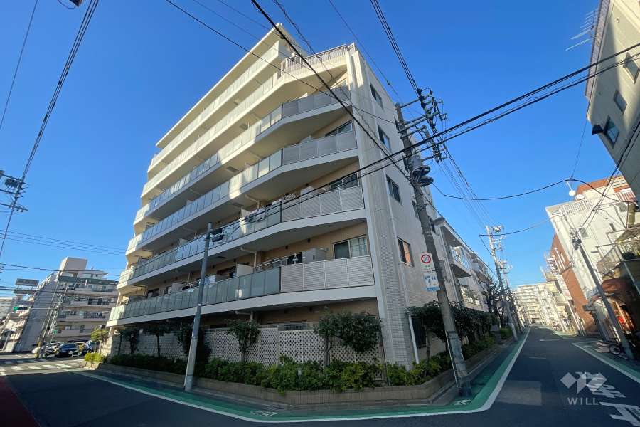 ミオカステーロ尾久の外観（南東側から）