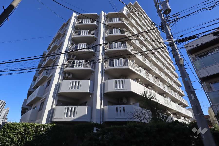 ライオンズガーデン町屋の外観(南西側から)