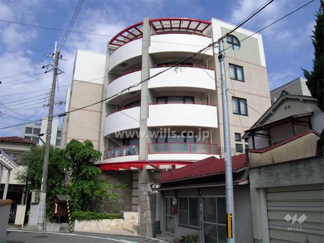 パレ・シェール池田城南の外観（南東側から）