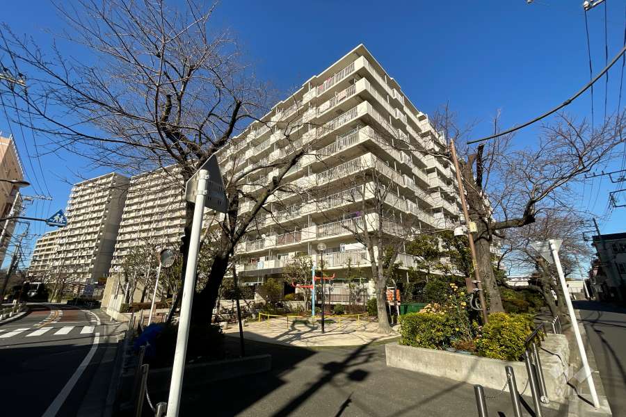 ルネ町屋の外観（南東側から）