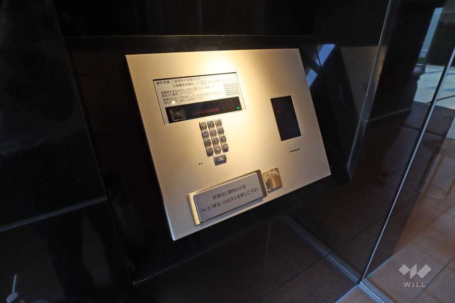オートロックの操作盤