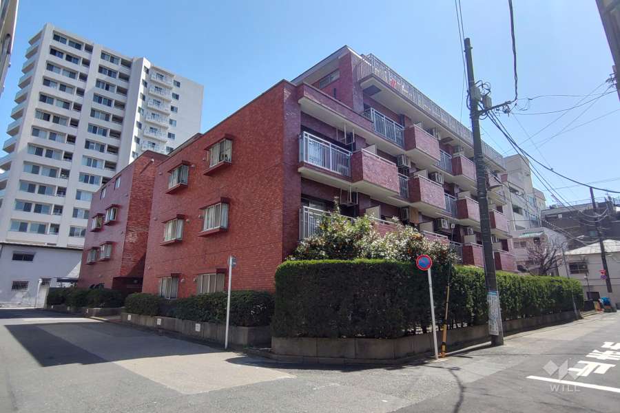 エルアルカサル西日暮里の外観（北西側から）