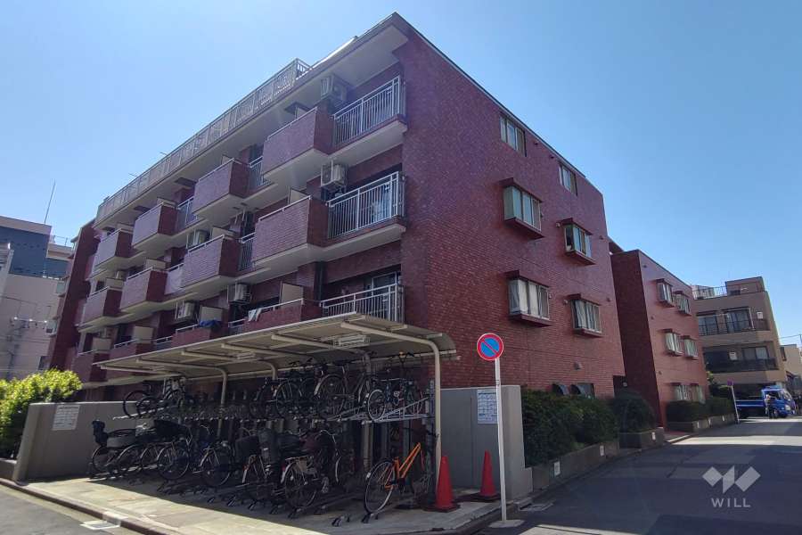 エルアルカサル西日暮里の外観（北東側から）