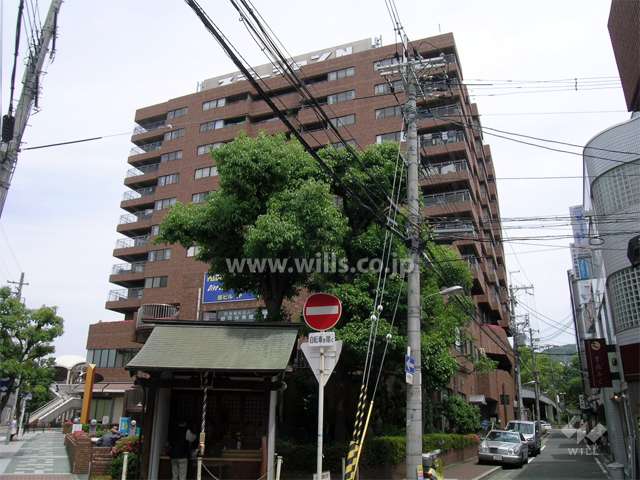 シティハイツ池田駅前(ステーションN）の外観（南側から）