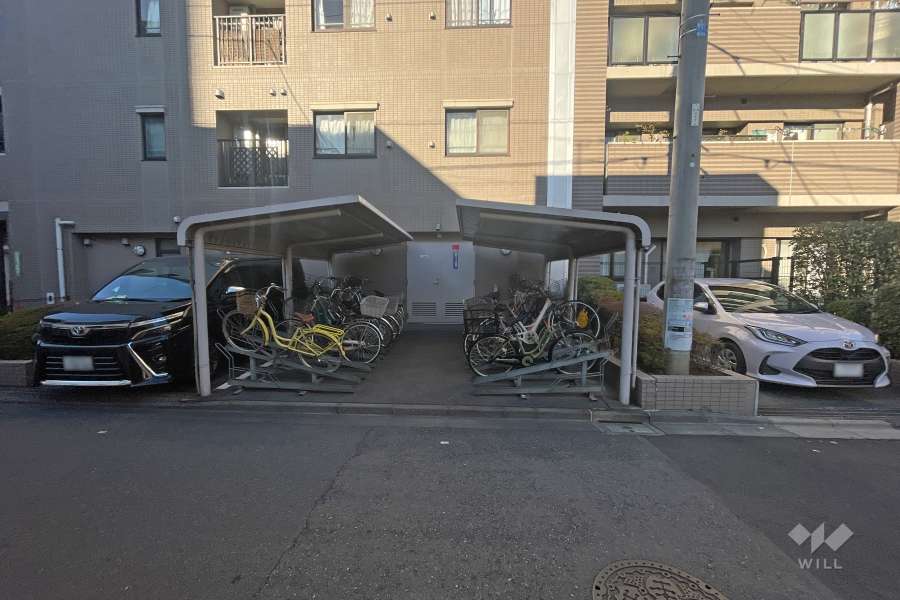 駐輪場（屋根付き）