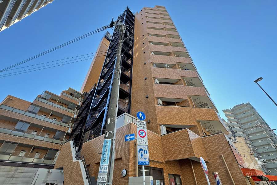 ダイアパレス田端の外観（北西側から）