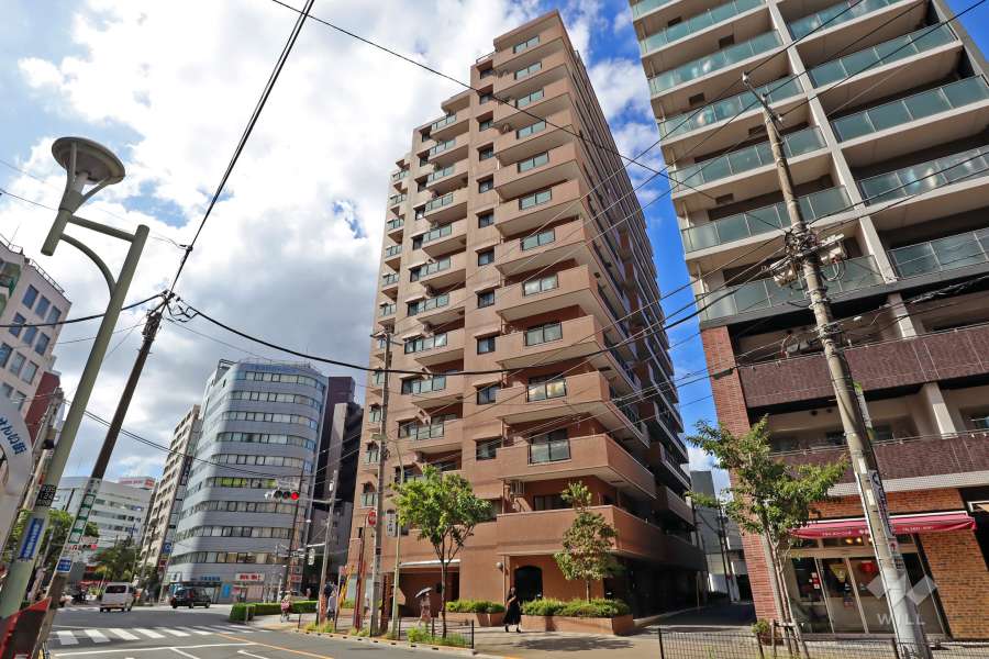 モリス日暮里駅前の外観(南東側から)