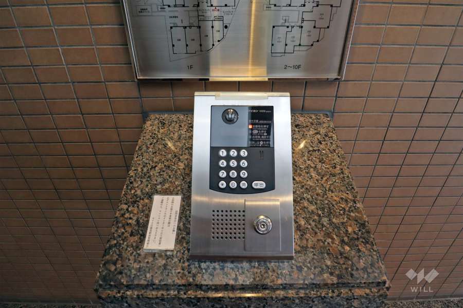 オートロックの操作盤