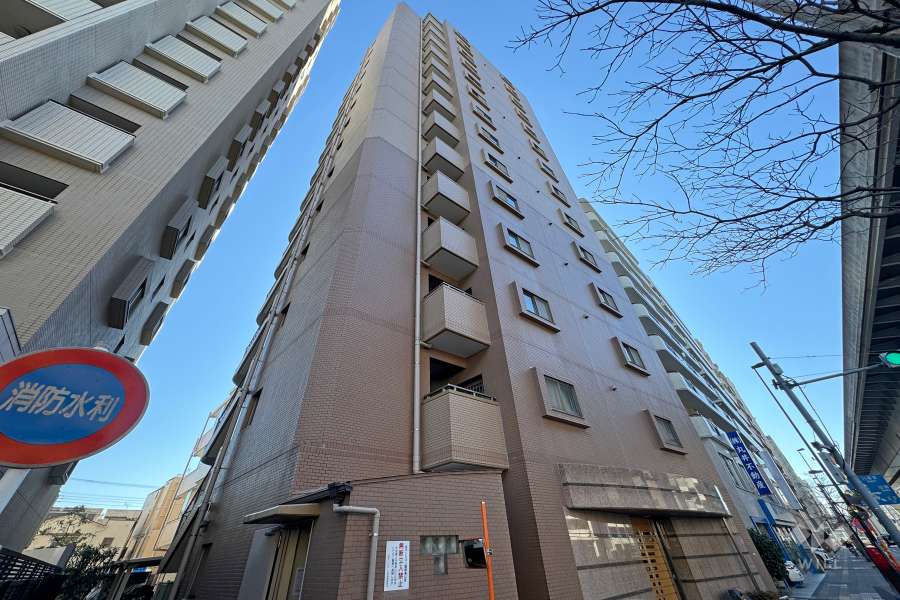 日神パレステージ田端の外観（北西側から）.