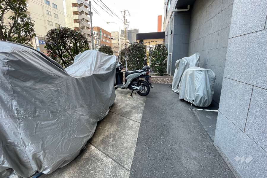 バイク置場