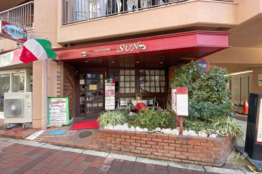 建物1階のテナント