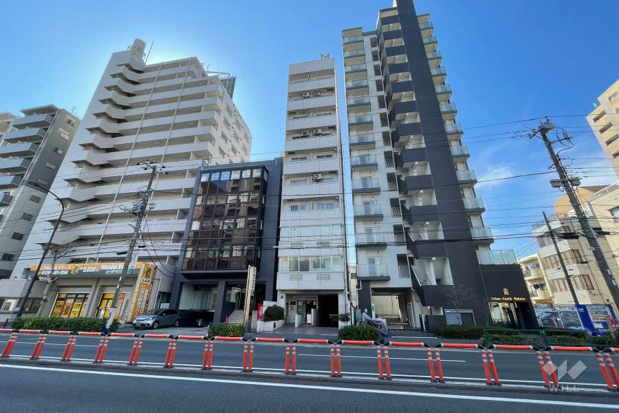 グローリア初穂田端の外観（北側から）
