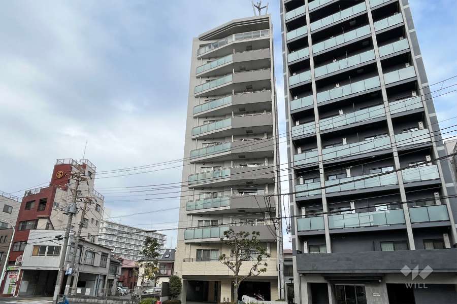 レジデンシャルステート田端の外観（南側から）