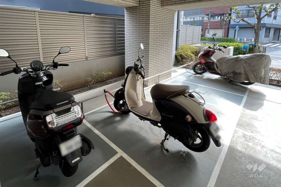 バイク置き場