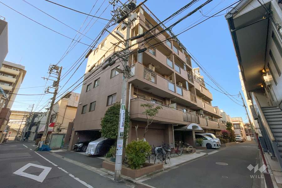 コンフォート町屋の外観（南東側から）