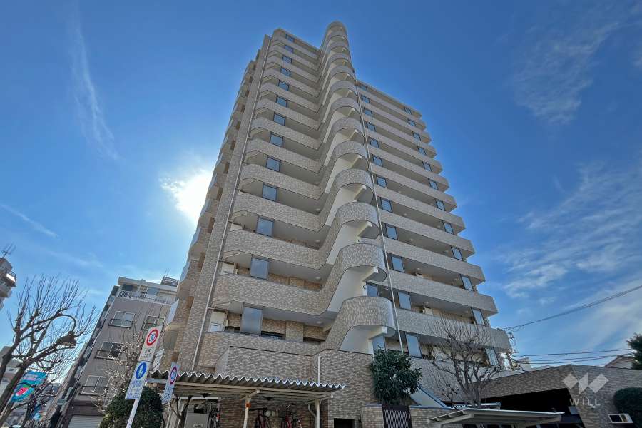 ローヤルシティ田端の外観（北側から）