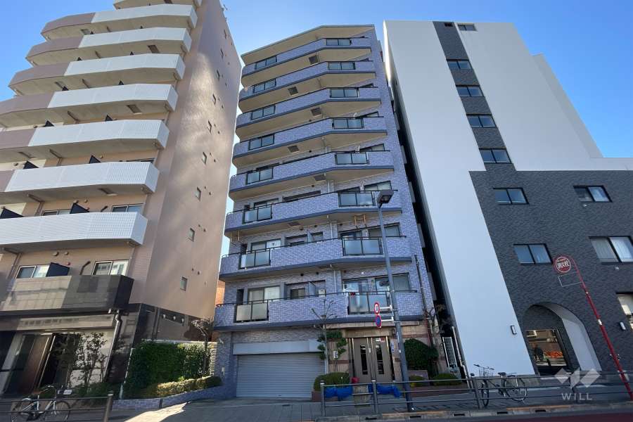 セザール荒川の外観（北西側から）