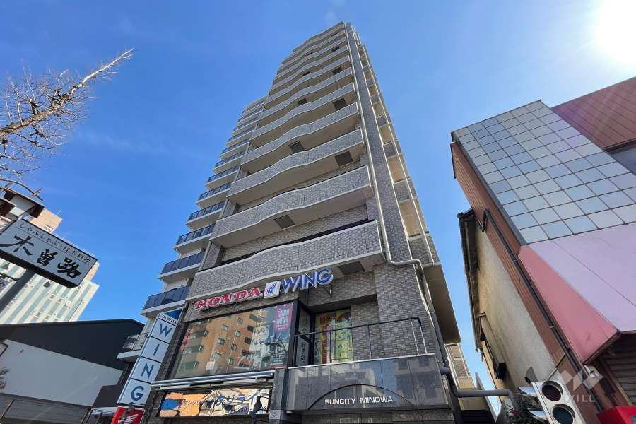 サンシティ三ノ輪の外観（西側から）